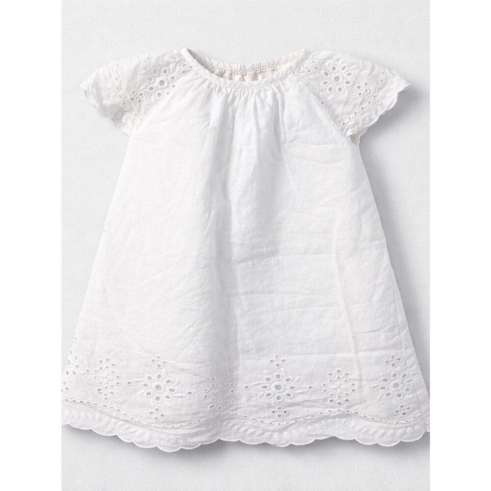 Baby B’Gosh white eyelet cotton dress size 6 months